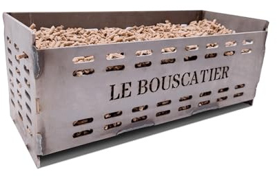 Panier bruleur à Granulés pour Poêle, Insert et cheminée en Acier Haute Résistance 50 cm, Combustion Optimisée, Allumage Facile, Chauffage Économique Fabrication française