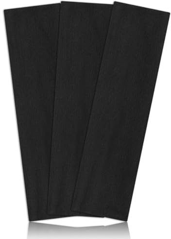 3 pièces Bandeau de Sport Unisexe, Bandeau élastique antidérapant, idéal pour la Course à Pied, Le Sport, Le Yoga et comme Accessoire pour Cheveux Unisexe