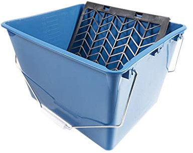 Cofan Cubeta con Rejilla para escurrir Rodillos | con Asas metálicas incorporadas | Especial para Uso Profesional