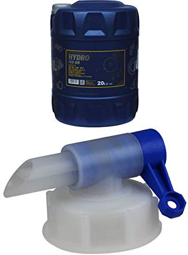 20 Liter MANNOL Hydrauliköl Hydro ISO 68 HM HLP DIN 51524 US STEEL 126/127 Oil