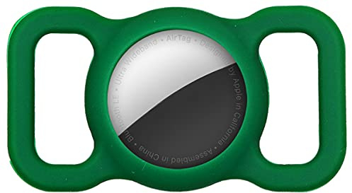 Sichy silikonskyddsfodral för Apple Airtag GPS-sökare hund katt halsbandsögla, husdjursögla hållare för Air_tag, för Apple Locator Tracker anti-förlust enhet