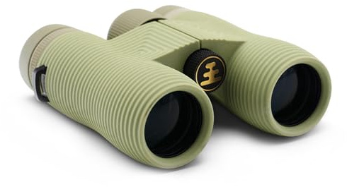 Nocs Provisions Field Issue Compact 10x32 Waterproof Binoculars, Shockproof, Fogproof, 10X Magnification, Bak4 Prism, Multi-Coated Lenses for Adults & Kids, Bird Watching, Hunting & Wildlife Viewing