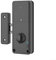 para Tuya - Cerradura Inteligente Invisible para Puerta, Cerradura de Puerta antirrobo para Interiores, Cerradura Inteligente electrónica, Tarjeta de aplicación/desbloqueo de aplicación, Cerradura
