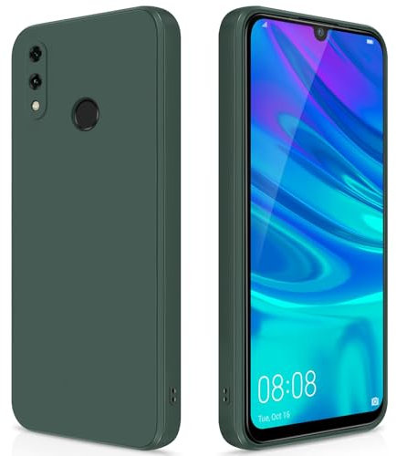 GiiYoon Funda para Huawei P Smart 2019 / Honor 10 Lite, Case de Silicona Suave de TPU Carcasa Protector de Goma Fexible Prueba Liviano y a Delgado de Golpes Antirrayas para Teléfono (Verde)
