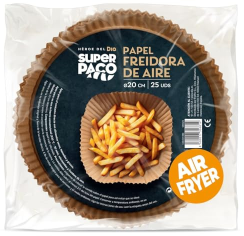 Papel para freidora de aire Super Paco de Dia bolsa 25 unidades