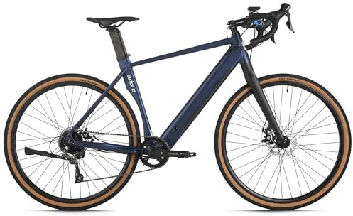 Adore E-Gravelbike 28 Alu Gravel Tourenfahrrad GTR-770 Heckmotor 30NM / 10Ah Dunkelblau matt