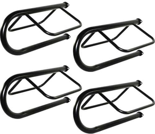 Country Pride Wall Mount Saddle Rack for English and Western Saddles, Hollow Steel Construction, Extra Bar for Pads and Girths, Durable Space-Saving Tack Storage