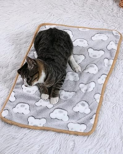 Genérico Manta para Perros y Gatos, Cama para Mascotas, Manta Lavable Mascotas, Cama Perros y Gatos Cómoda y Muy Suave, Esterilla para Mascotas 40 x 60 cm.