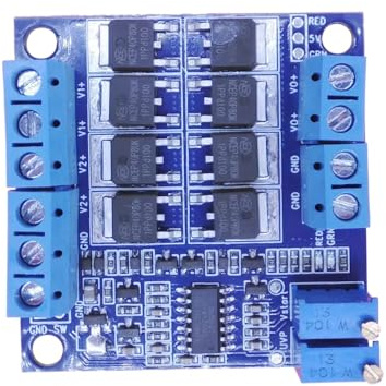 UPS Voltage Converter, USV-Spannungswandler, 6V-36V 30A Dual-DC-Stromversorgungsschalter für USV-Stromversorgungssystem mit Mehreren Batterien und parallelem Ausgang