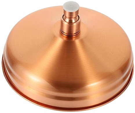 NUOBESTY 1 Pz Doccino Vintage Rame Antico Soffione Doccia Retrò Facile da Installare Spruzzatore per Bagno Materiale Resistente Design Moderno e Adatto Ogni Stile Casa Doccia Elegante per
