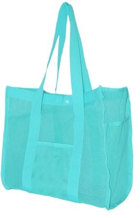 Tote Bag De Plage Pochette de Rangement en Filet Réutilisable, Résistante