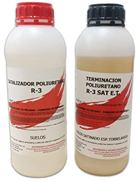 DISPIVAL - BARNIZ SUELOS SATINADO 2 Componentes R-3 1Lt+1Lt