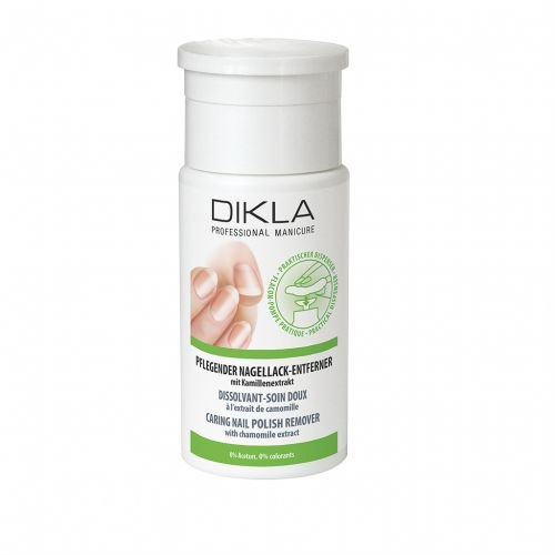 DIKLA Nagellackentferner 100ml - ohne Aceton - trocknet nicht aus - Swiss Quality mit pflegendem Kamillenextrakt