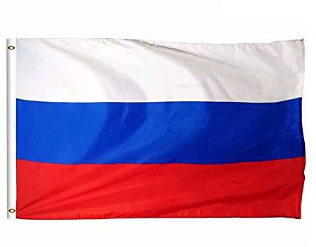 Große Flagge Große Russland-Flagge Banner Polyester Gedruckt Russland Nationalflagge Mit Messingösen 90x150cm