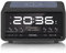 Roxel Nod Bedside Radio, DAB/DAB+ & FM Radio, Alarm Clock, Wireless Phone Charging, Large Digit Display, Dual Bedside Alarm Clock with Wireless Streaming (Black)