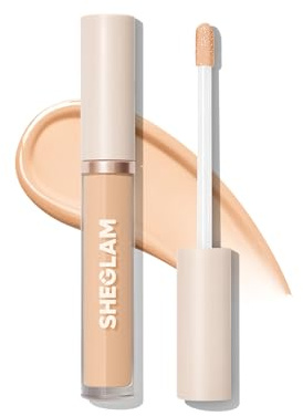 SHEGLAM 12HR Full Coverage Concealer Matte Finish Concealer Stick for Under Eye and Dark Circles - Fair