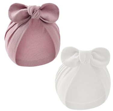 Durio Baumwolle Baby Mütze 0-24Monate Erstlingsmützen Neugeborene Mädchen Jungen Baby Beanie Newborn Mütze Mit Band