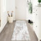 Aolawco Hallway Runner Rug, 65x180cm Non-Slip Carpet Runners, Washable Entrance Carpet Kitchen Runner Long Hallway for Living Room/Bathroom/Laundry Room Rug（Thickened Fleece）