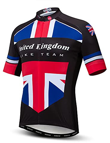 Hotlion Cycling Jersey Men Summer Bike Shirt Quick Dry Mountain Road Biking Jersey Short Sleeve Cycling Tops Bicycle Wear