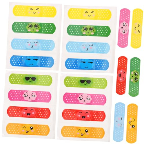 GOOHOCHY Apósitos Adhesivos Infantiles De Dibujos Animados, 40 Unidades, Impermeables y Transpirables, Material Pe Seguro y Elástico Para Cuidado Diario De Heridas Casa y Viaje