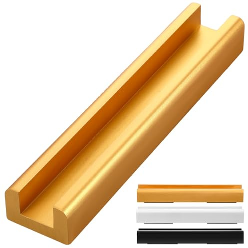 Colingmill 1 support de miroir en bois avec base antidérapante pour miroirs pleine longueur, support stable avec coussinets antidérapants élargis pour cadres de miroir de maison (35,6 x 7,8 x 4,3 cm