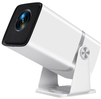 AUYXSSZ Proyector 4K Full HD portátil para Diapositivas Antiguas. Proyector de Diapositivas Full HD 1920x1080P para Antiguas. 11000 lúmenes.