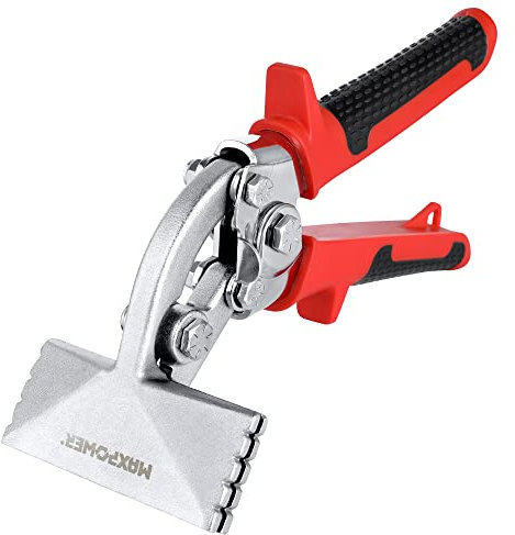 MAXPOWER Sheet Metal Bender, 3-Inch Offset Metal Bender Sheet Metal Hand Seamer for Bending and Flattening Metal, Sheet Metal Bending Tool with Ergonomic Handle