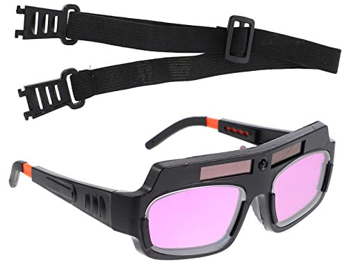 DOITOOL Lunettes De Soudage Protection Auto-assombrissantes Abs LCD Résistance Aux Éclats Adaptées pour Soudure Électrique Gaz Argon Et Meulage