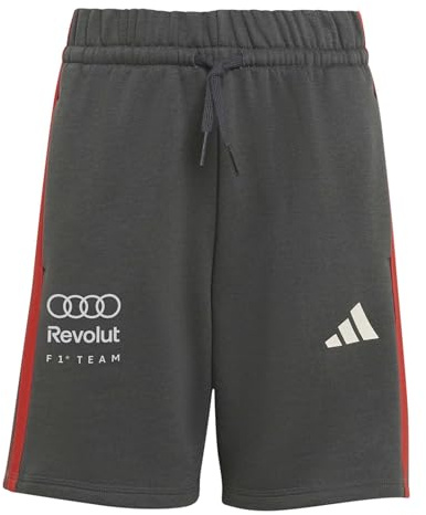 adidas Mixte Enfant Audi Revolut Formula One Team DNA S Shorts, Utility Black, 15-16 Years