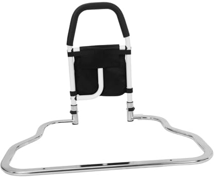 SAFIGLE Barrière De Lit pour Personnes Âgées Barre Appui pour Lit Senior Sécurité Nocturne Aide Mobilité Prévention des Chutes Installation Facile
