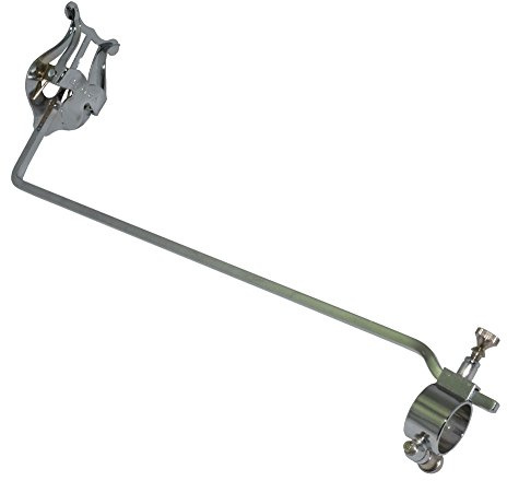 Trombone marching stand lyre, with holder Ø18 mm