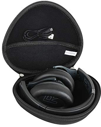 Hermitshell Custodia rigida da viaggio in EVA per cuffie Soundcore Anker Q20 / Q20i / Anker Q30 Hybrid Active Noise Cancelling Headphones, cuffie Bluetooth over-ear wireless