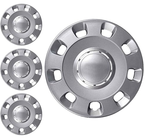 SERIE 4 BORCHIE - 4 COPRICERCHI COPPE RUOTA 14 PER FIAT 500 07->