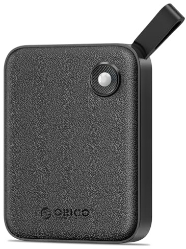 ORICO SSD Portatile Estremo 512GB, fino a 460 MB/s, SSD NVMe Portatile con cavo USB C 2 in 1 per iPhone 15/16/17, Mac, PC, Smartphone e Console di Gioco, B5Plus-VB