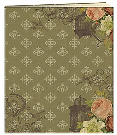 Pioneer Photo Albums Scrapbook, French Birdcage, 50 Pages