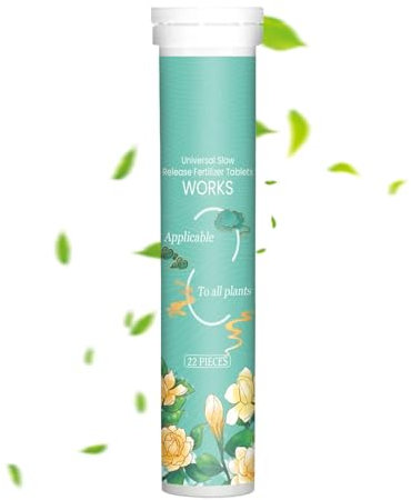 Concime per piante da esterno,Concime per piante | Fertilizzante organico in compresse a rilascio lento da 22 pezzi - Fertilizzante concentrato per piante in vaso, nutrimento per piante da giardino pe