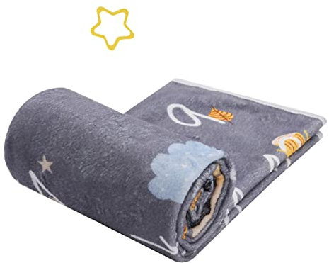 PHENOFICE Fotodecke Neugeborenen-Set Flanell-babydecke Mit Rahmenmarkierung Für Babyfotoshootings Geeignet Als Monatsdecke Und Meilensteindecke