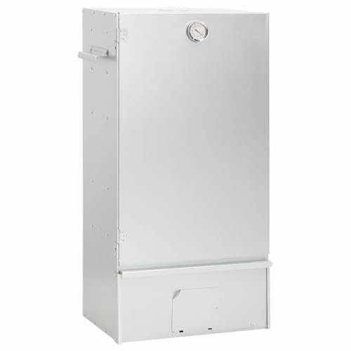 Eleganz Fumoir avec table en acier galvanisé, durable et polyvalent, pour le jardin et le balcon, idéal pour les fans de fumage et les cuisiniers en plein air