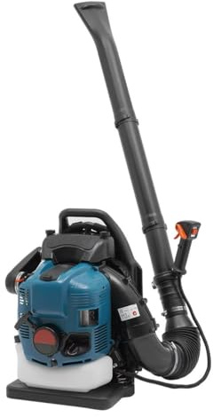 Souffleur de feuilles de sac à dos à essence 4 temps 75,6 cc – Réservoir de carburant de 1,9 L, haute puissance de 2,6 kW/7000 r/min, pour le nettoyage des feuilles de pelouse et le déneigement