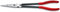 Knipex Long Reach Needle Nose Pliers with transverse profiles black atramentized, plastic coated 280 mm (self-service card/blister) 28 71 280 SB