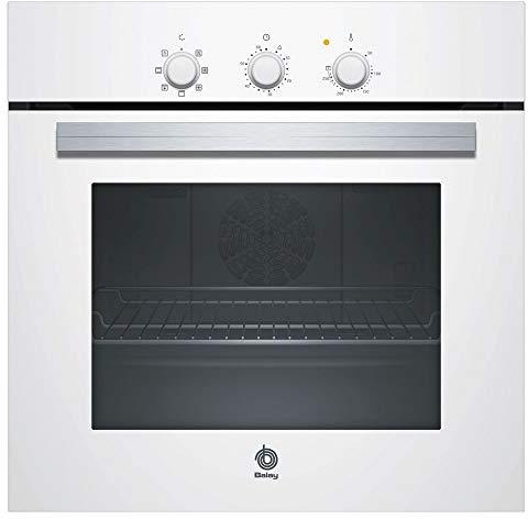 Balay - Horno multifunción, Aire 3D profesional, precalentamiento rápido, 5 funciones, negro, acero inoxidable, 3HB2010B0