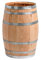 100 Liter Holzfass, neues Fass, Weinfass aus Kastanienholz (Fass unbehandelt geöffnet - mit Deckel)