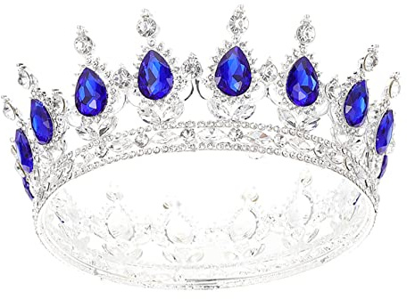 Vaguelly Couronne Pour Mariage Diadème Pour Femmes Couronne Décorative Faite Main