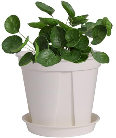 Gvblkq Pots de fleurs de pépinière | Conteneur de culture de fleurs de 10 litres | Pots à orchidées avec trous de drainage, pour jardin, serre, balcon, terrasse, cactus, légumes, orchidée