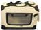 walexo Faltbare Hundebox Hundetransportbox Katzentransportbox Katzenbox (BEIGE, M)
