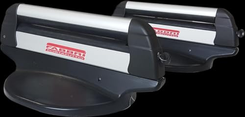 FABBRI 6940004 Portasci per barre portatutto Tetto veicolo Barre portasci Portasci da tetto Barre porta snowboard