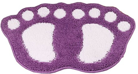 jianyana Alfombra de Baño Microfibra Suave, Alfombrilla Antideslizante para Puerta de Baño, Alfombras de Baño Ducha Lavable, Alfombra Absorbente para el hogar, Cocina