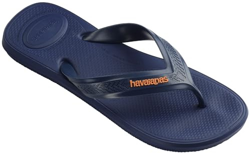 Havaianas - Top Max Comfort, Stylish, Comfortable and Robust Flip Flops for Men, Stable and Functional Design, Anatomically Shaped and Non-Slip Sole, navy, 37/38 EU