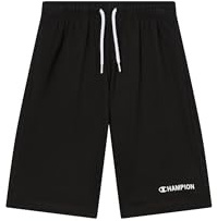 Champion Pantalones Cortos Legacy para niño, Negro, 38