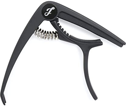 JUAREZ JRZ350BK professionell metall capo för gitarr västerländsk gitarr akustisk klassisk gitarr folkgitarr Ukelele E-bas instrument gitarr capo svart